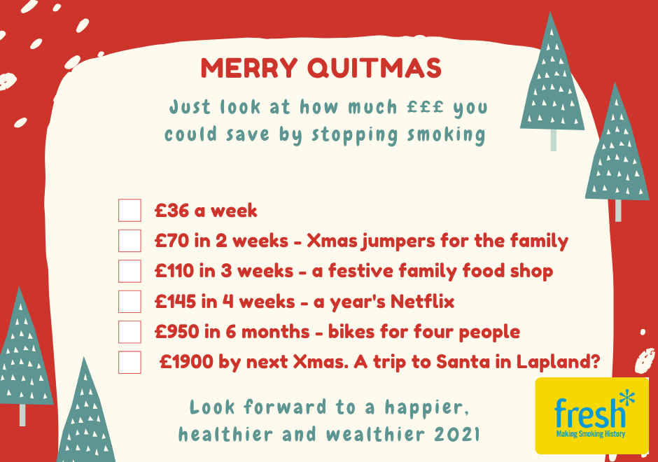 Quitmas savings